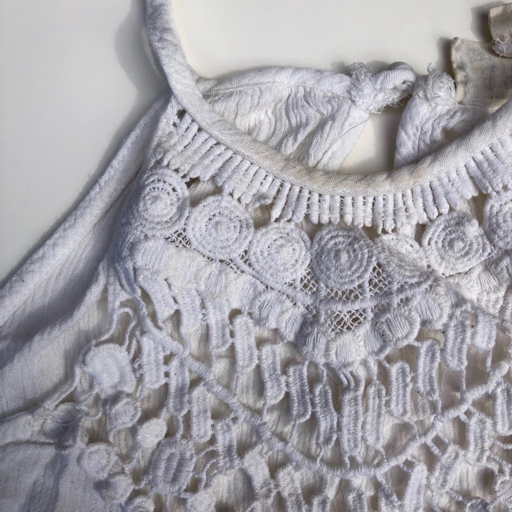 pacsun lace halter top